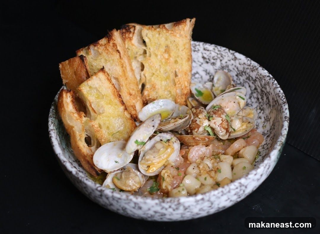 Seafood and Toast