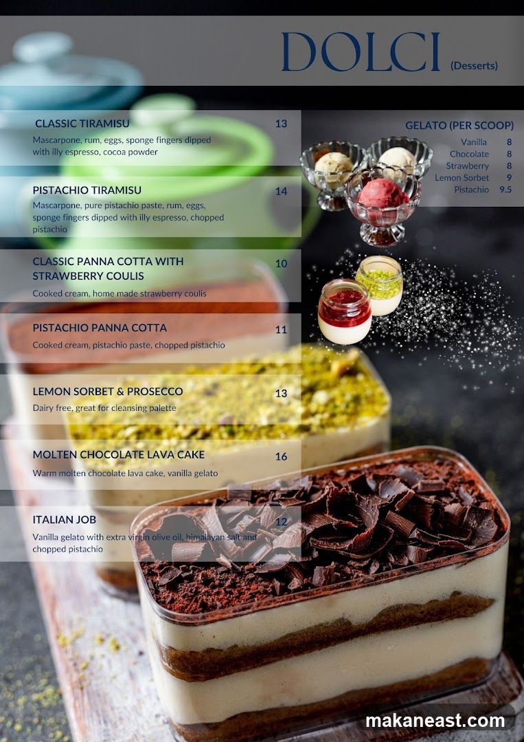 DOLCI (Desserts)