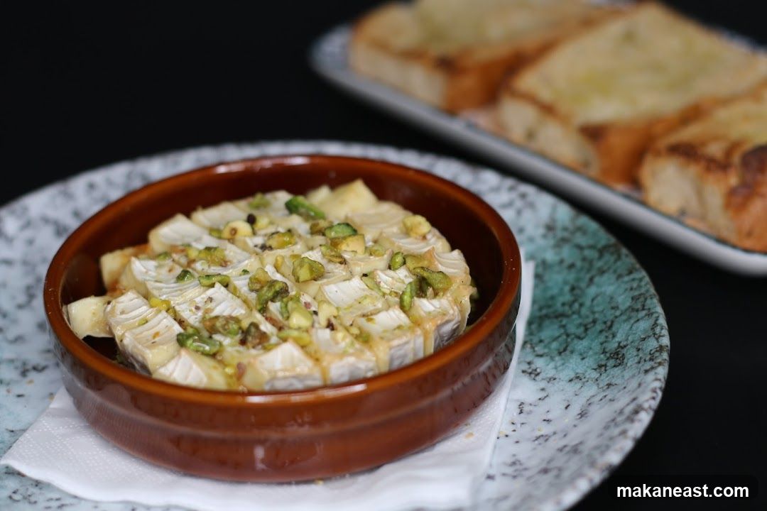 Baked Brie with Pistachios
