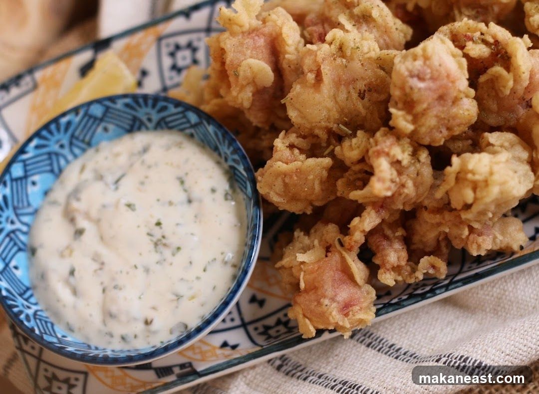 Fried Calamari with Dip
