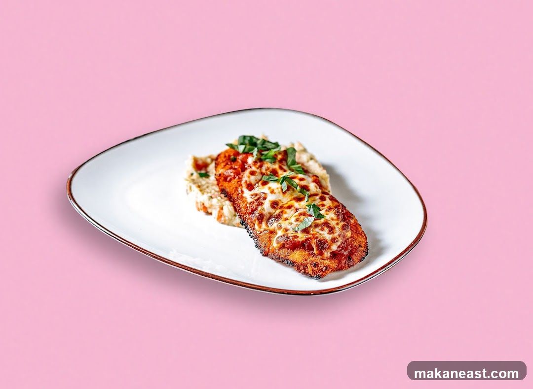 Chicken Parmesan with Mashed Potatoes