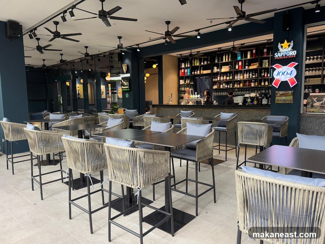 Bar Interior with Seating