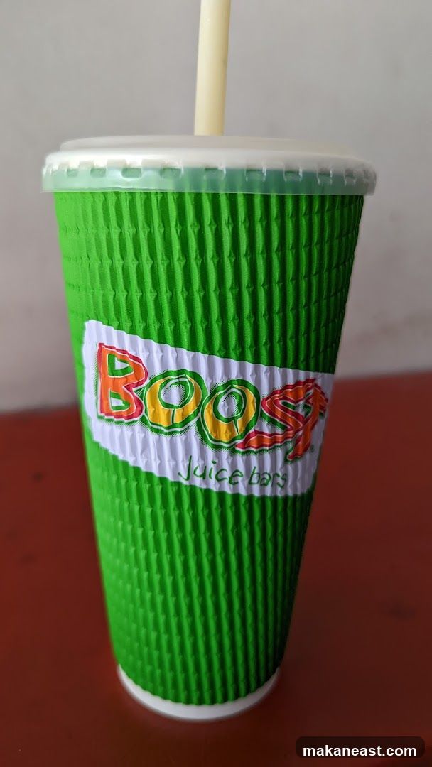 Boost Juice Bar Cup