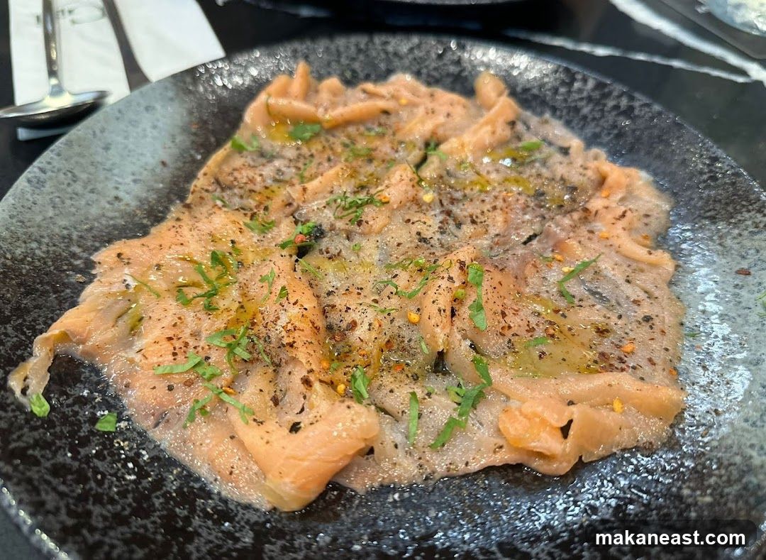 Salmon Carpaccio