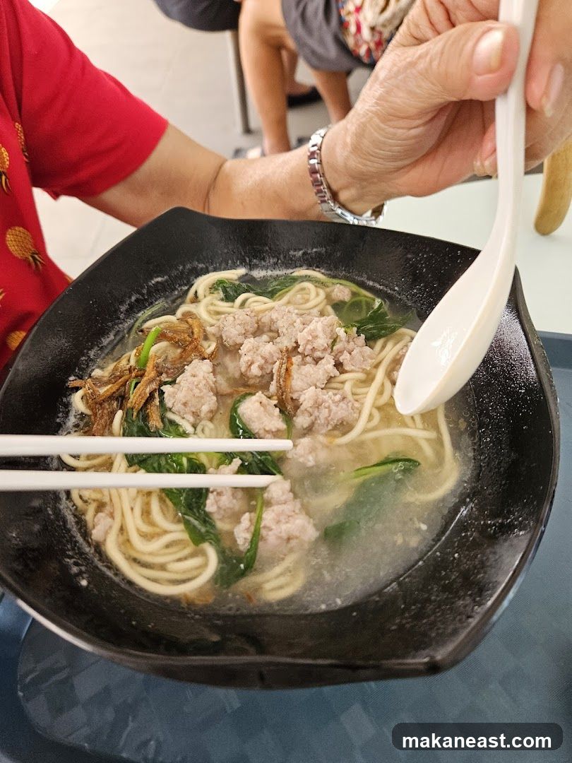Minced Pork Noodles