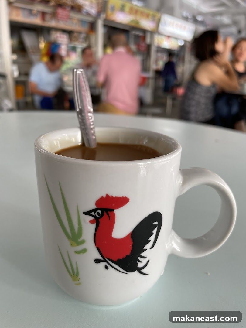 Coffee Mug with Rooster Design
