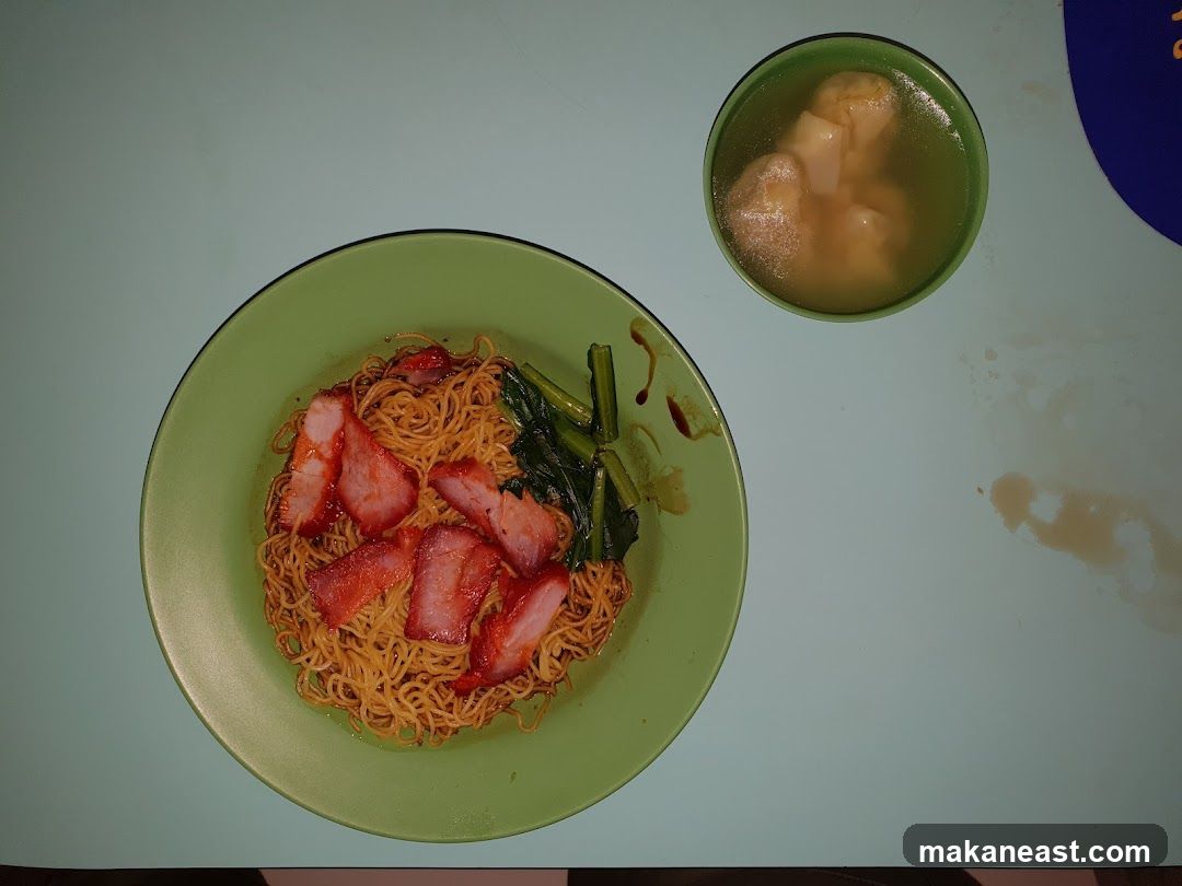 Noodles with Char Siu and Wontons