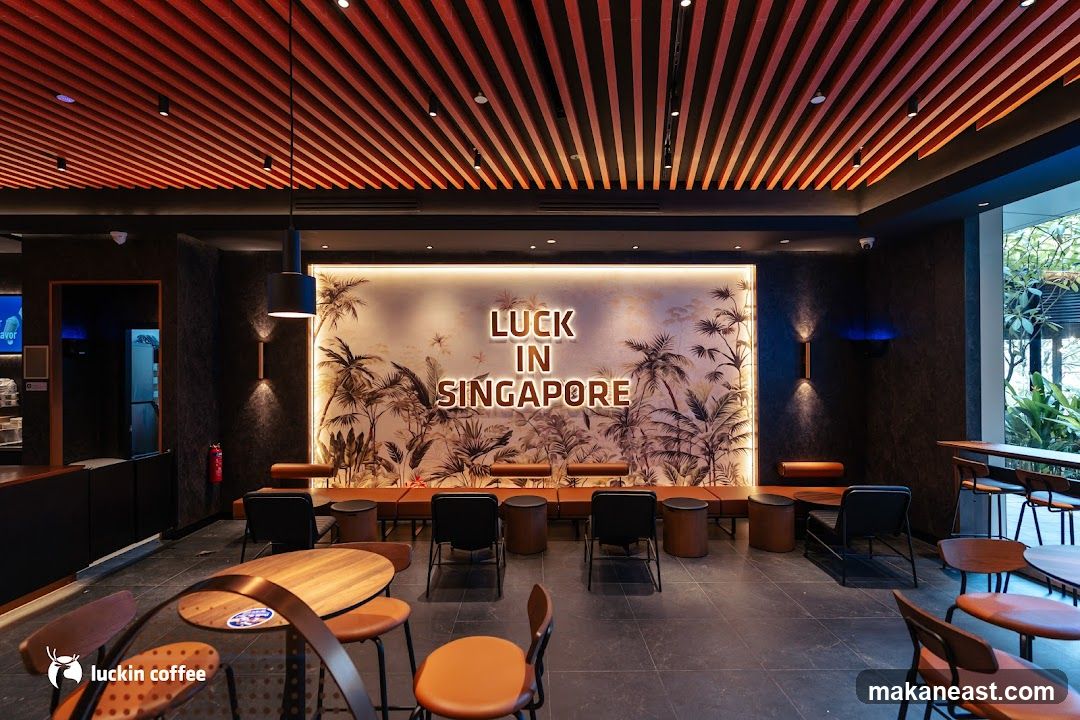 Luck in Singapore Cafe Interior