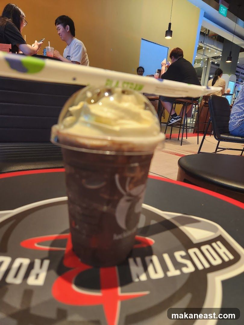 Beverage with Whipped Cream