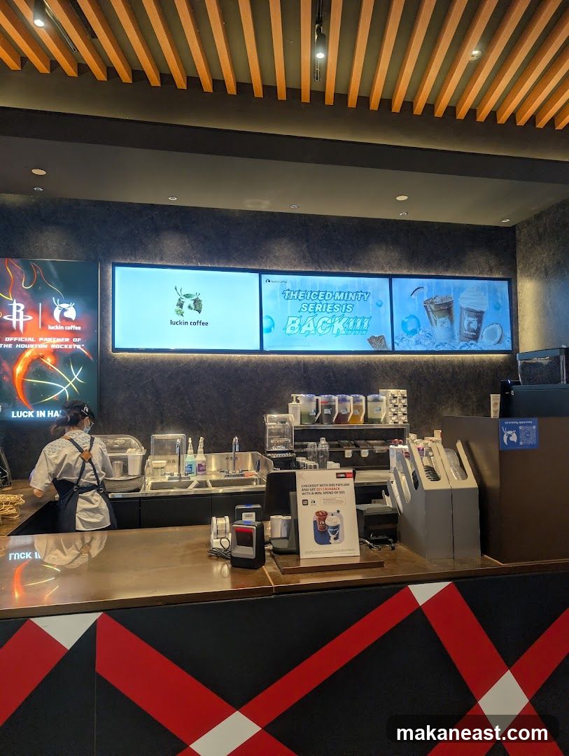 Coffee Shop Counter