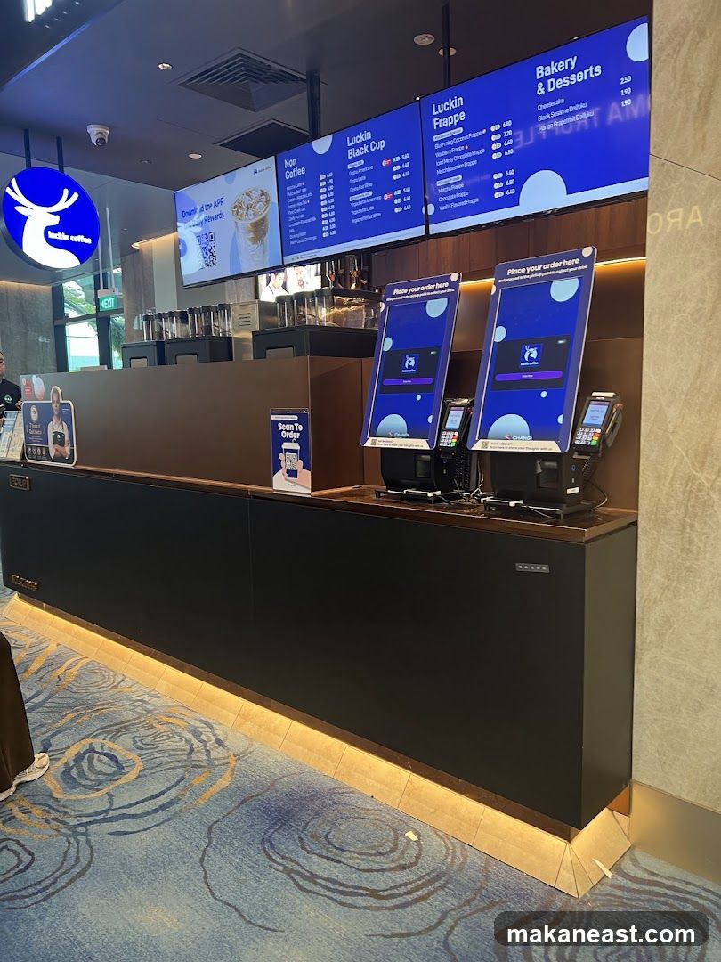 Luckin Coffee Counter