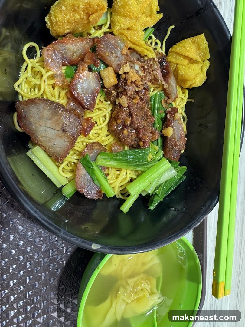 Noodles with Char Siu and Wontons