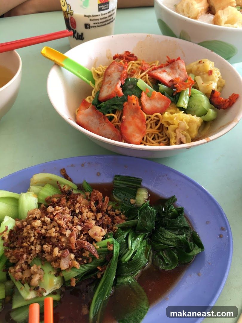 Noodles and Vegetables