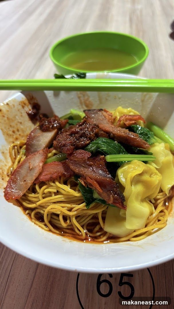 Noodles with Char Siu and Wontons