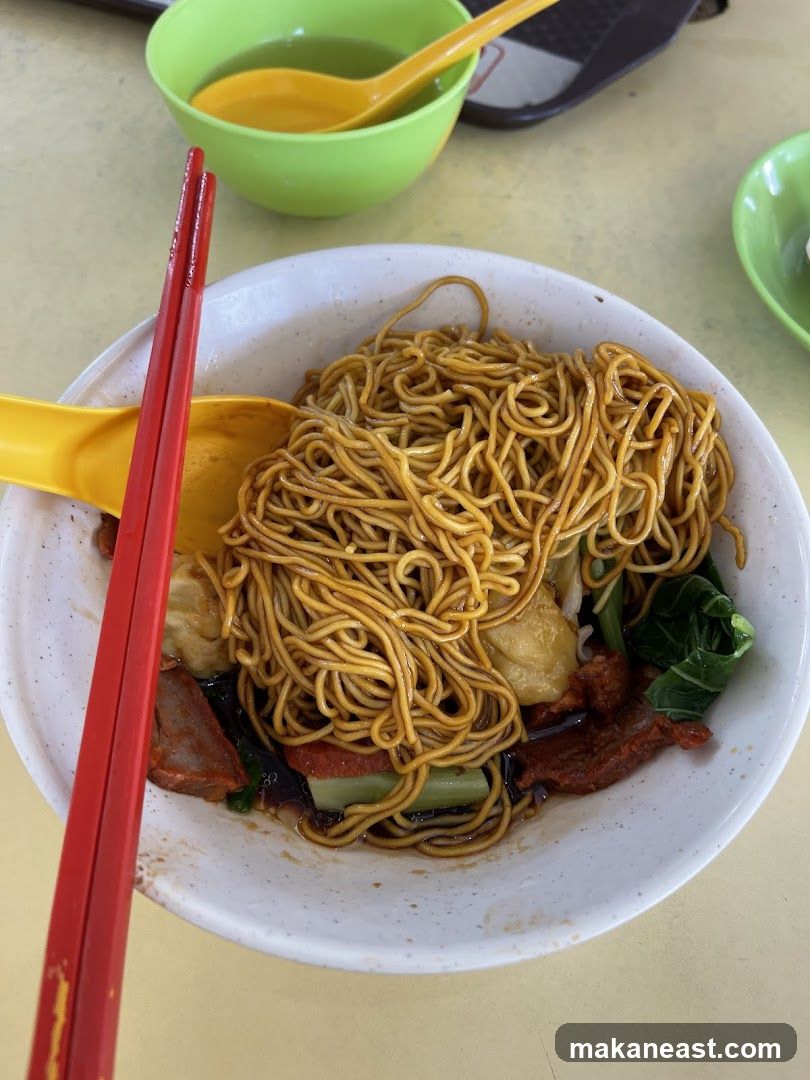 Noodles with Char Siu and Wontons