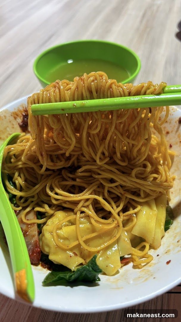 Noodles with Wontons and Char Siu