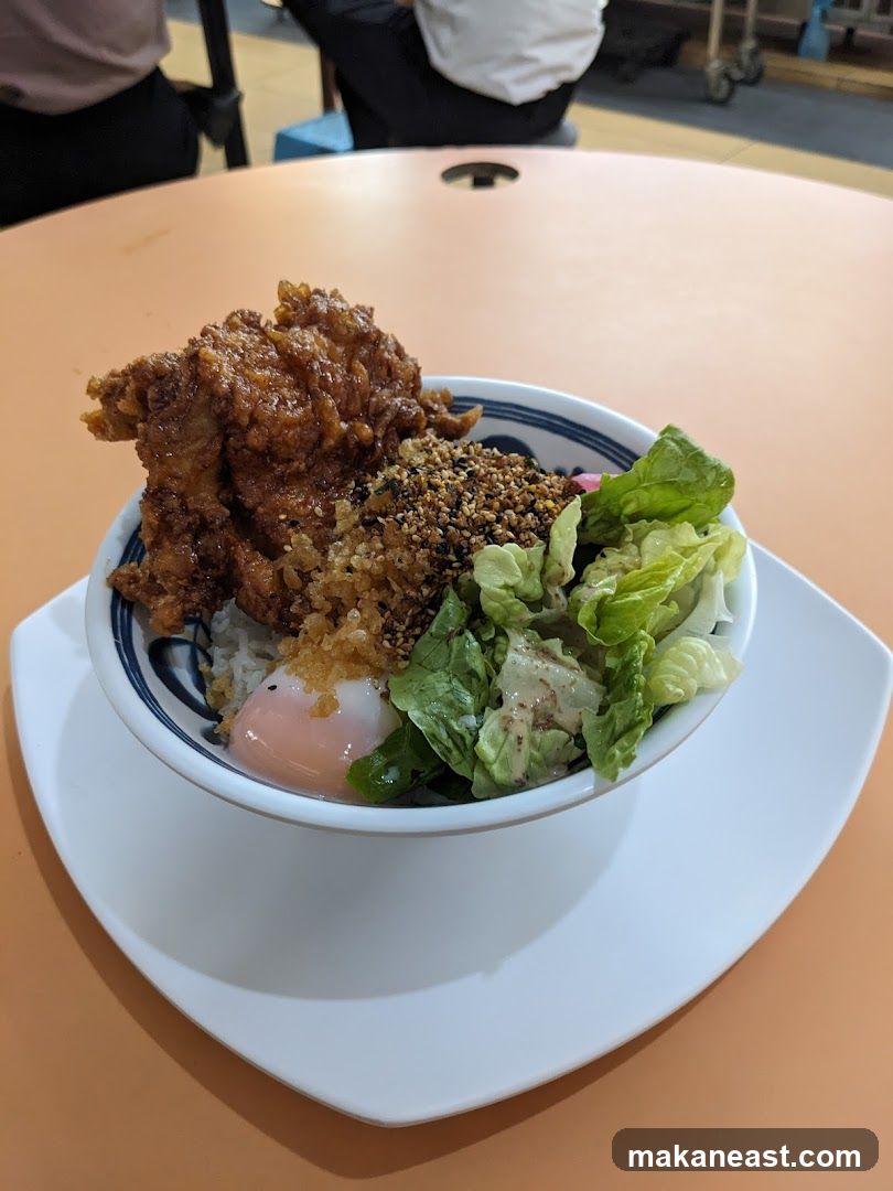 Fried Chicken Donburi