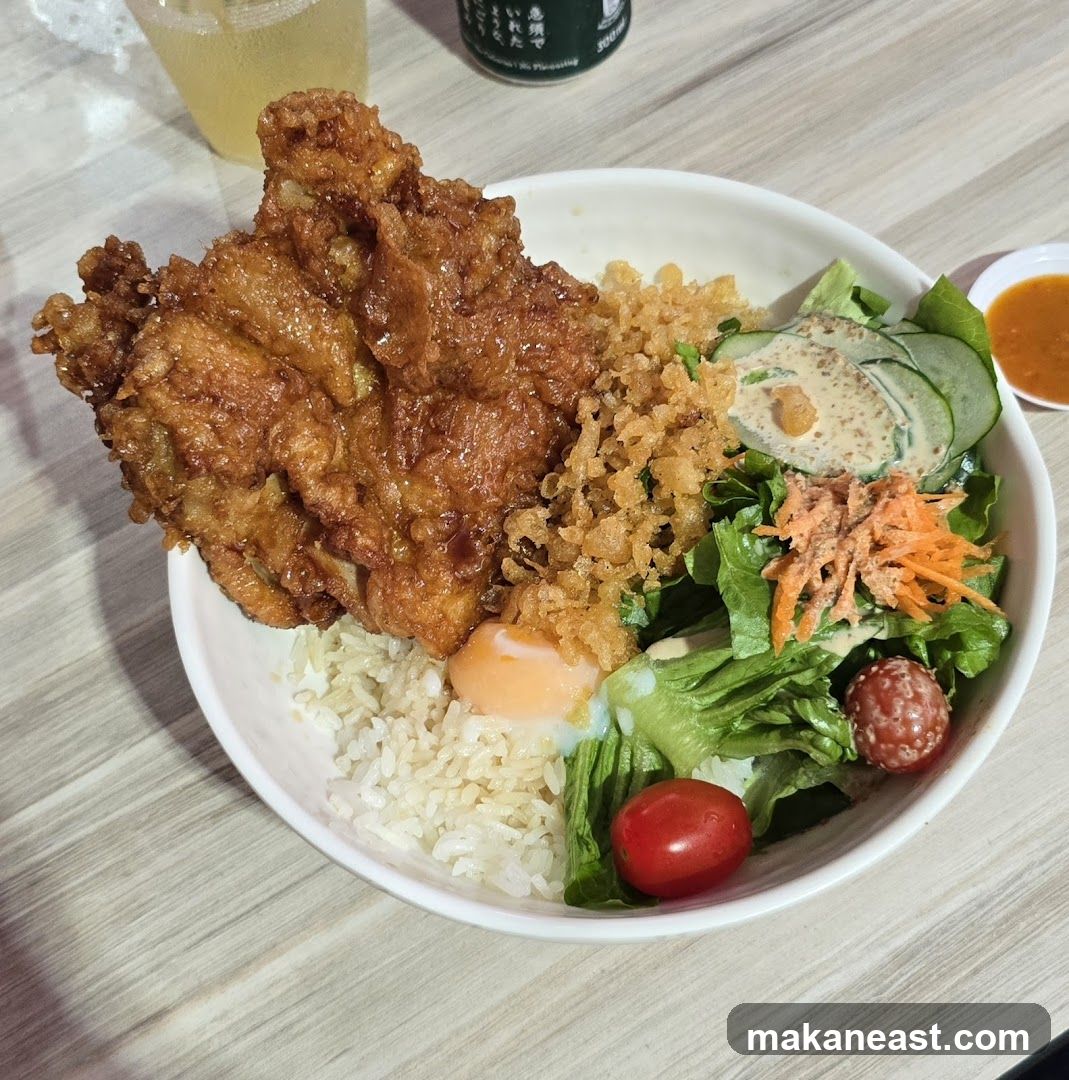 Fried Chicken Rice Bowl