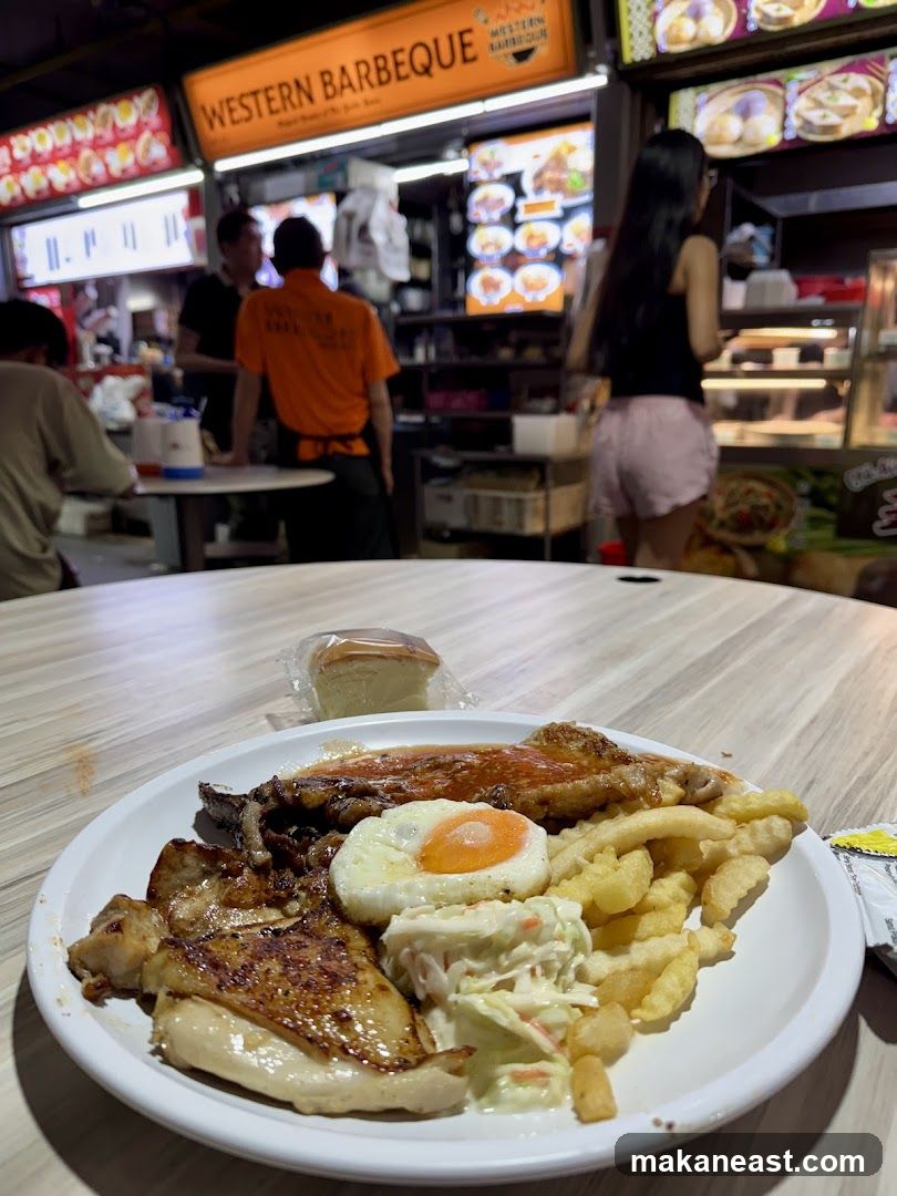 Western Barbeque Meal