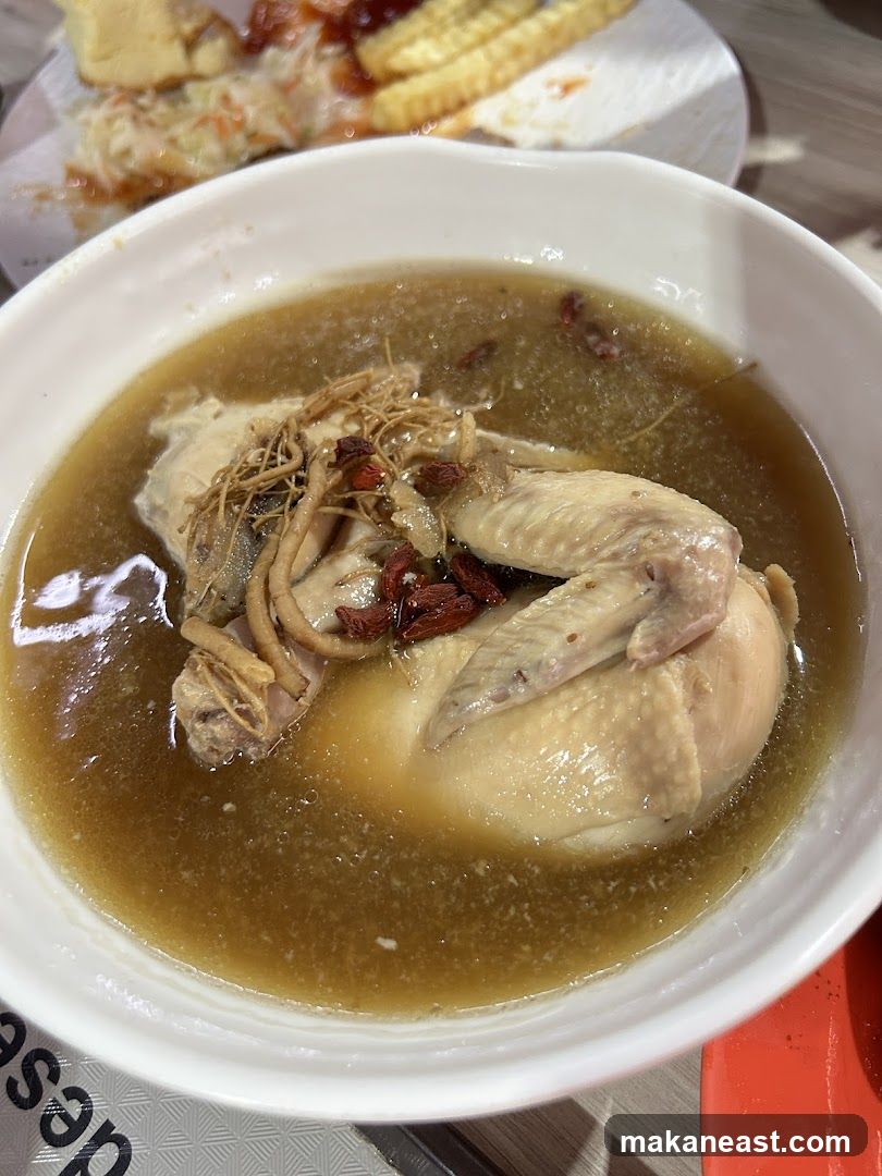 Chicken Soup with Herbs
