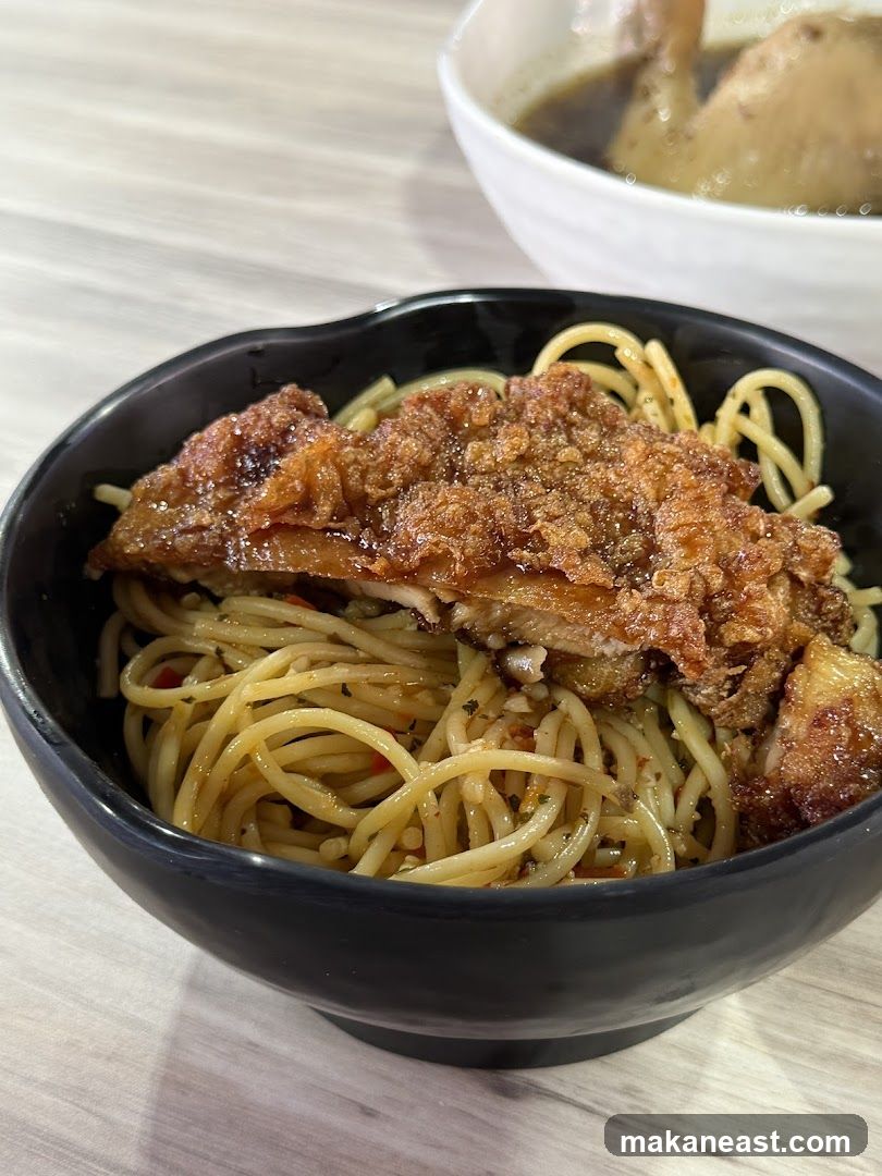 Fried Chicken Pasta