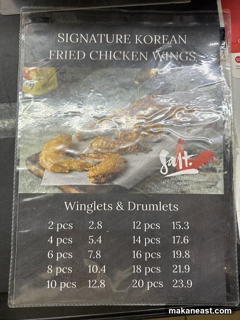 SIGNATURE KOREAN FRIED CHICKEN WINGS