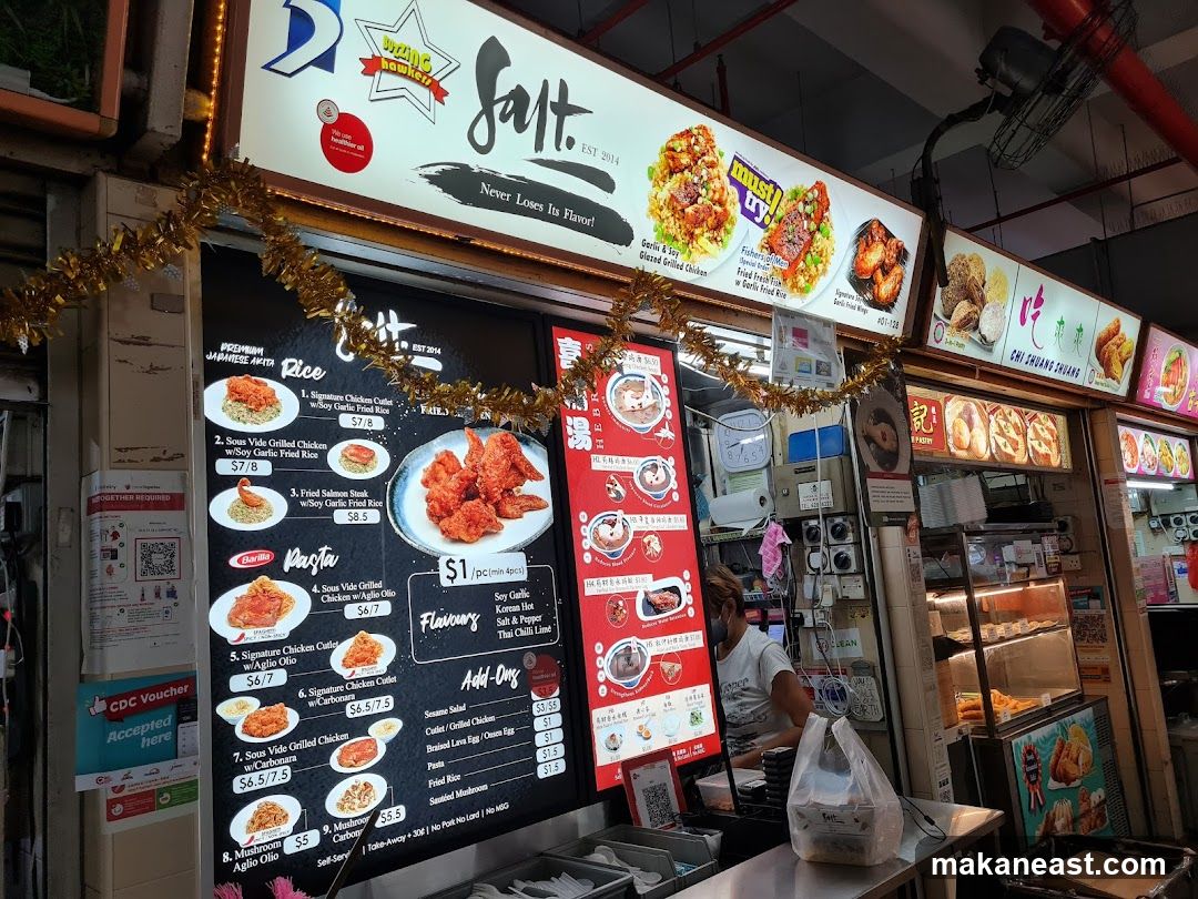 Salt Restaurant Stall