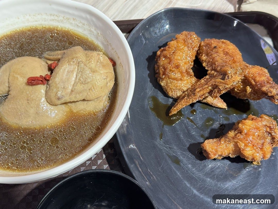 Chicken Soup and Fried Wings