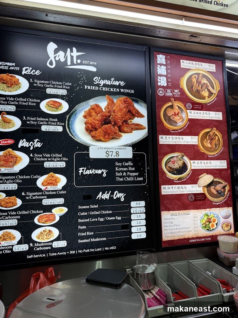 Salt. Signature Fried Chicken Wings