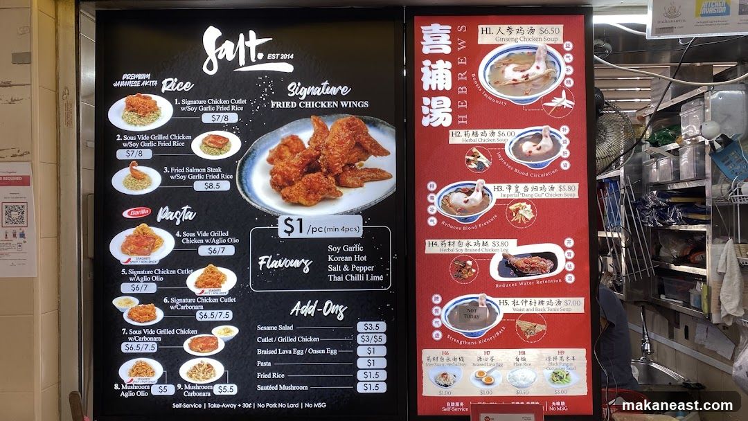 Salt. Signature Fried Chicken Wings & More