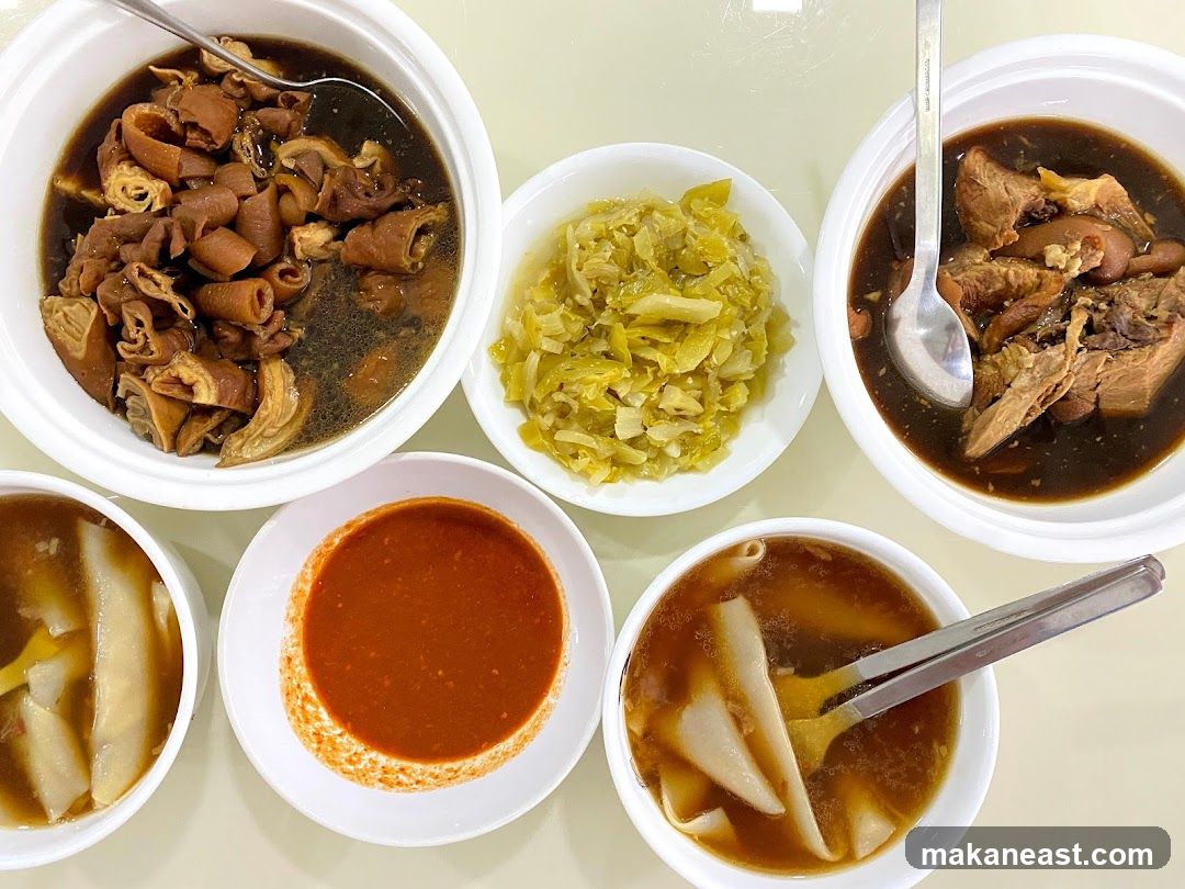 Braised Pork and Intestines