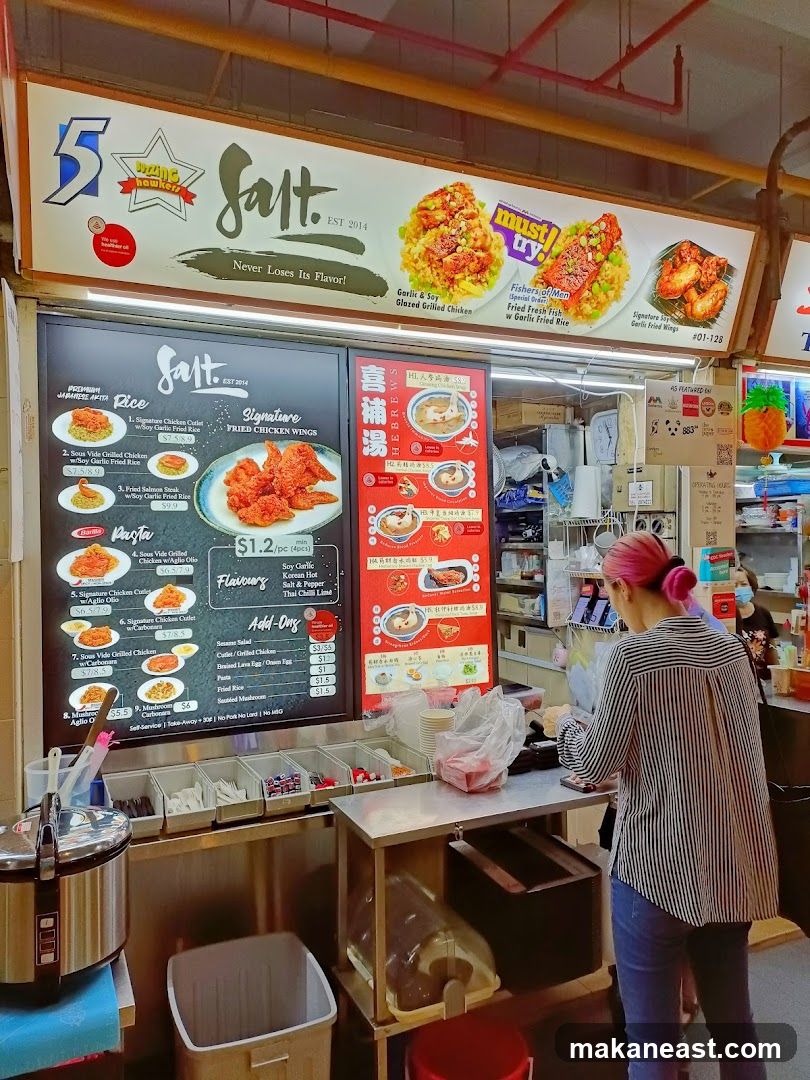 Food Stall Menu