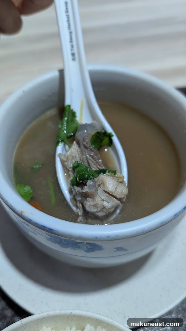 Herbal Soup with Meat
