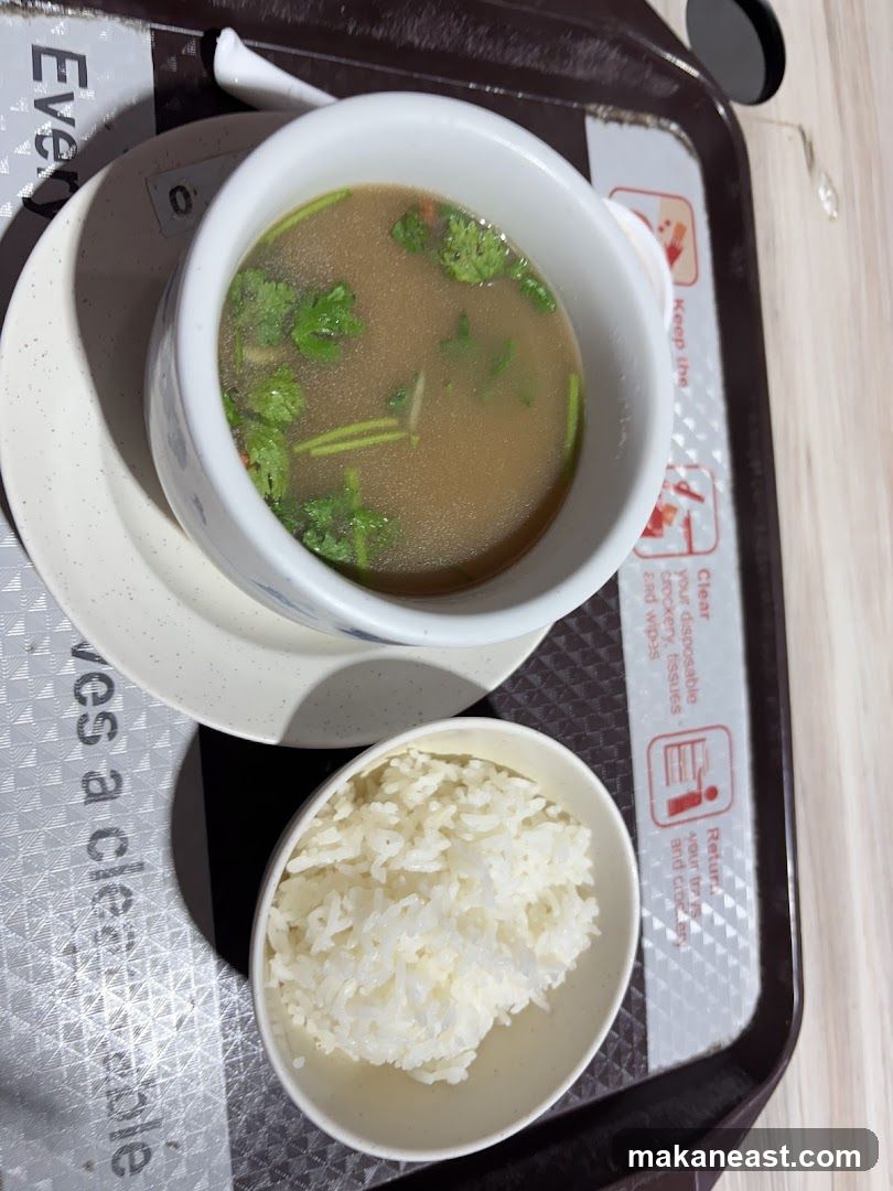 Soup and Rice
