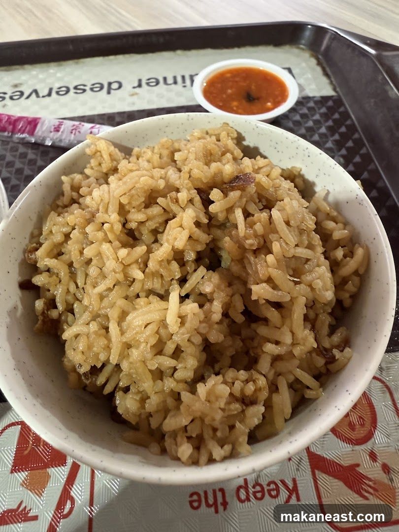 Fried Rice with Chili Sauce