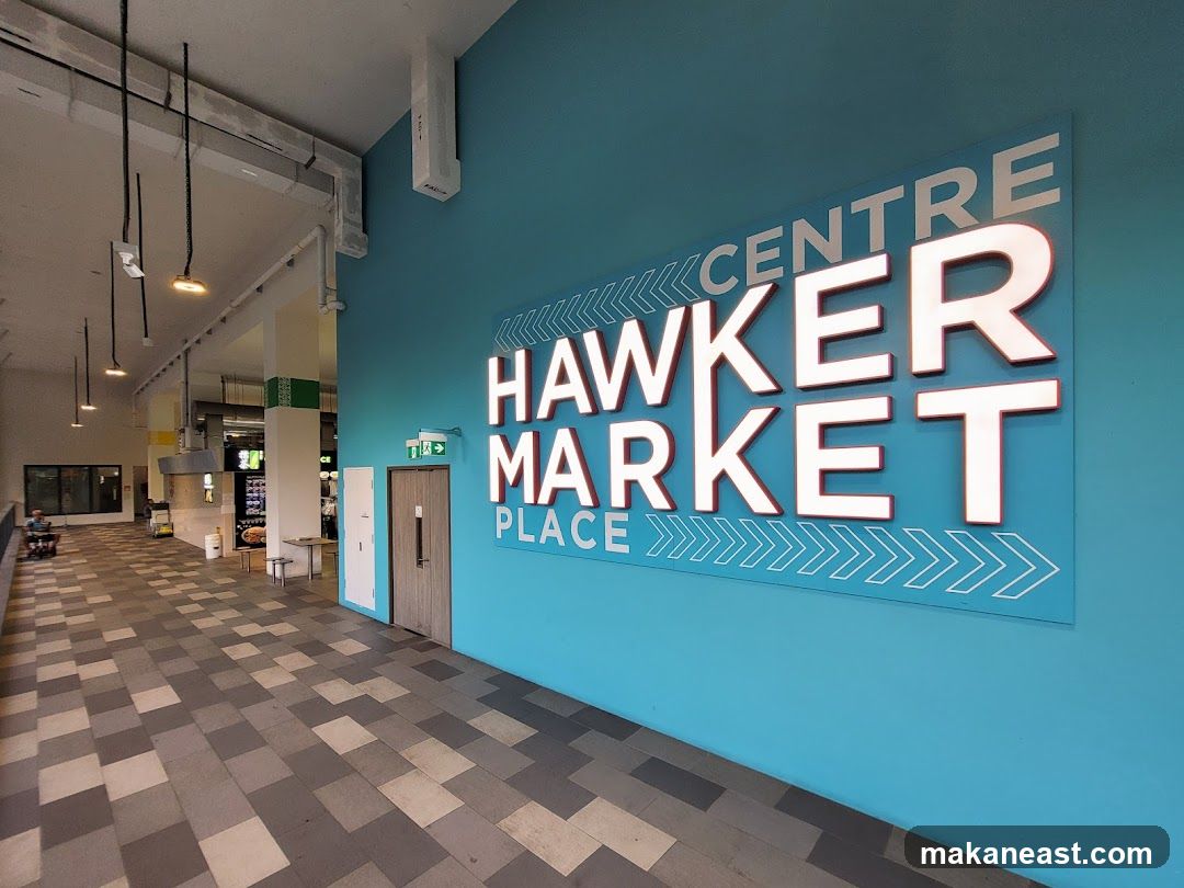 Hawker Market Centre Signage