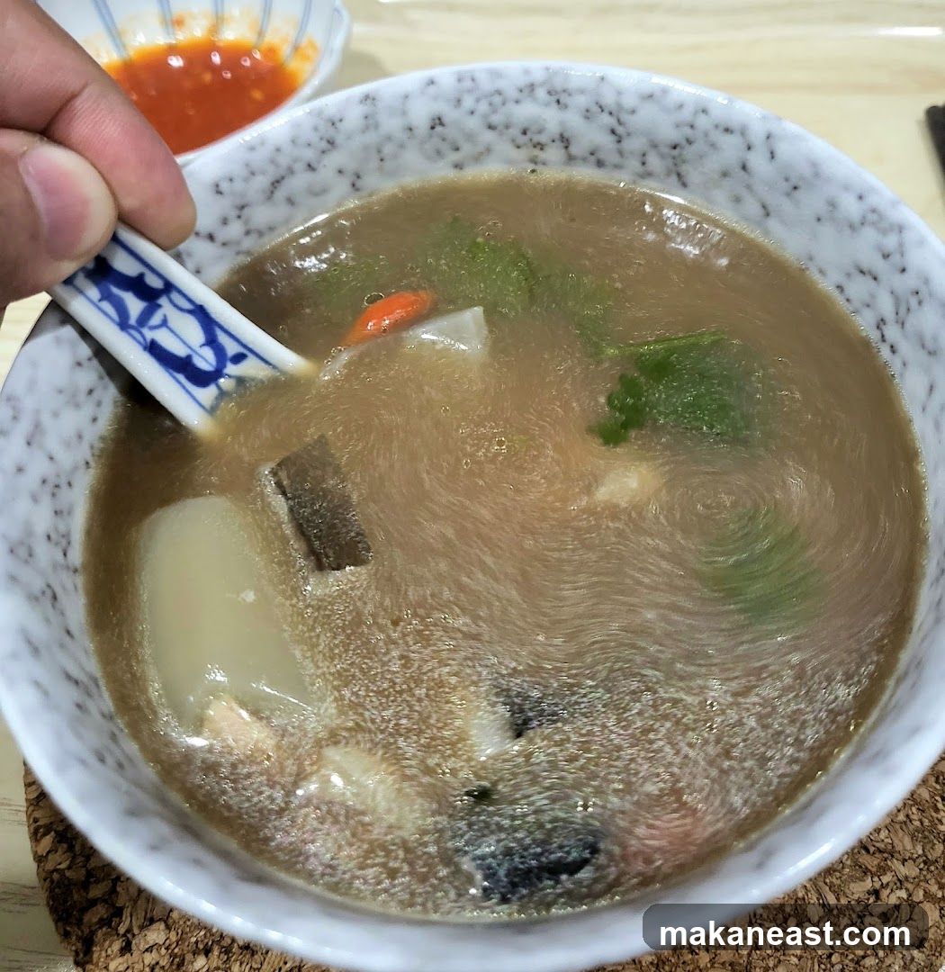 Soup with Spoon