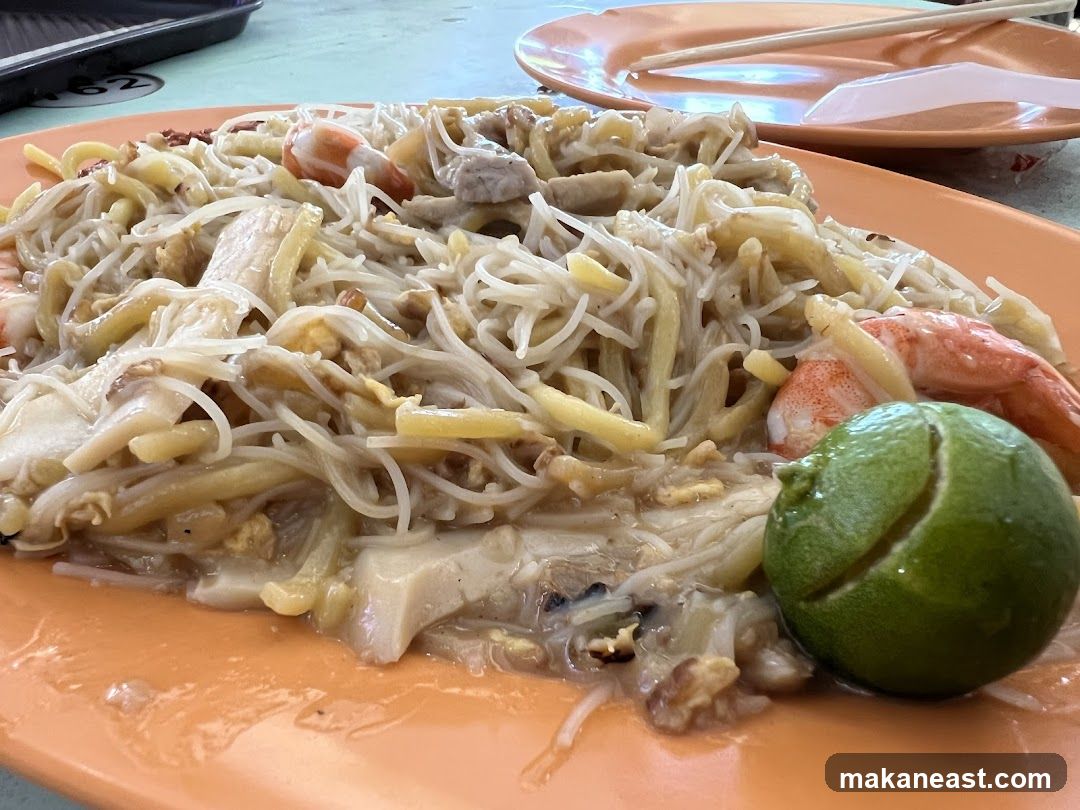 Noodles with Shrimp and Lime