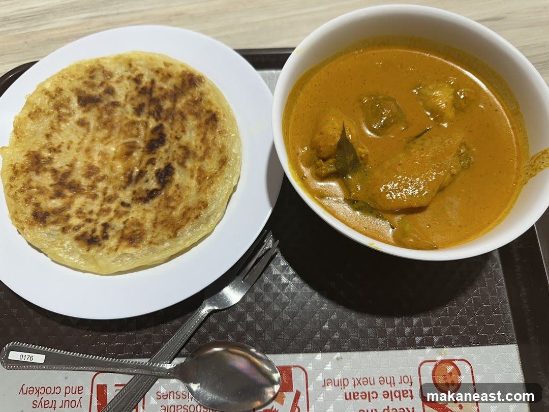 Roti Canai with Curry