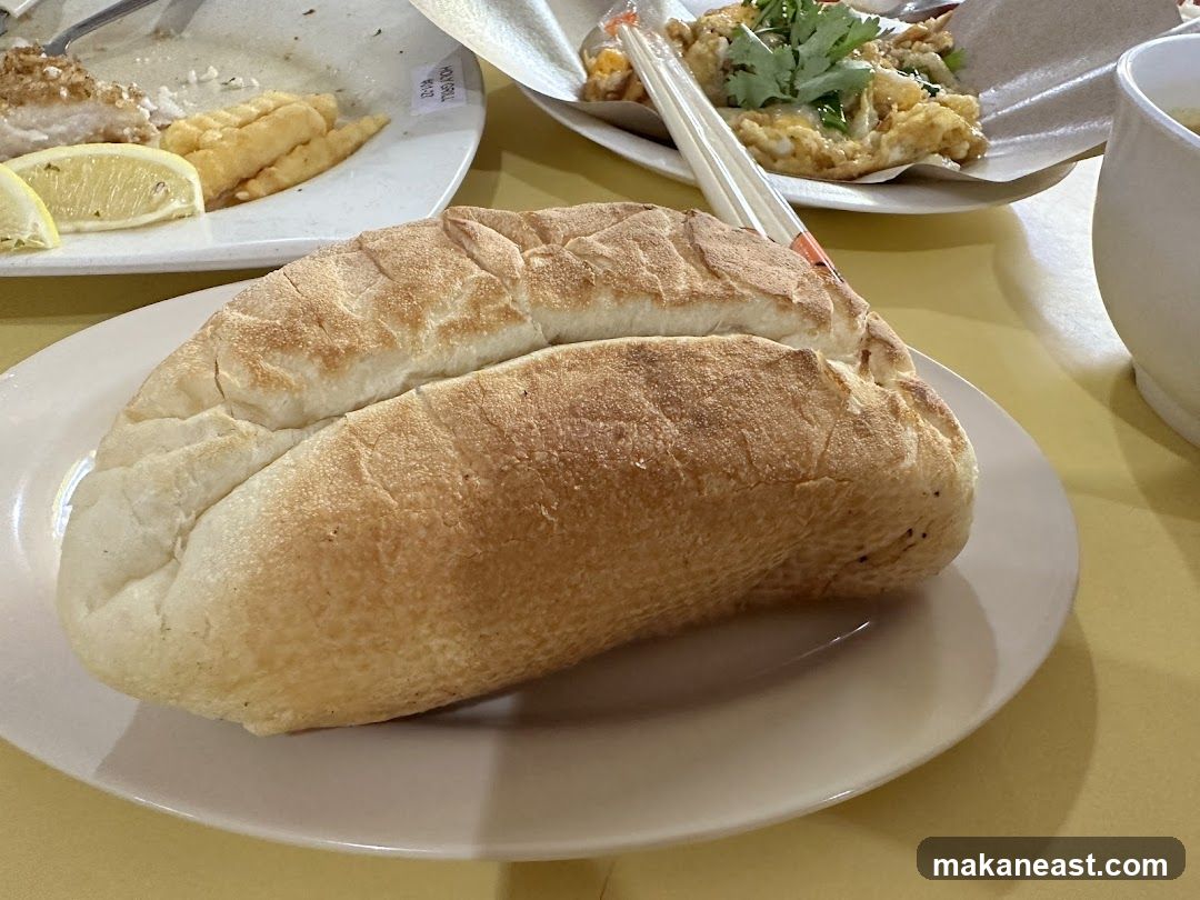 Bread Roll with Food