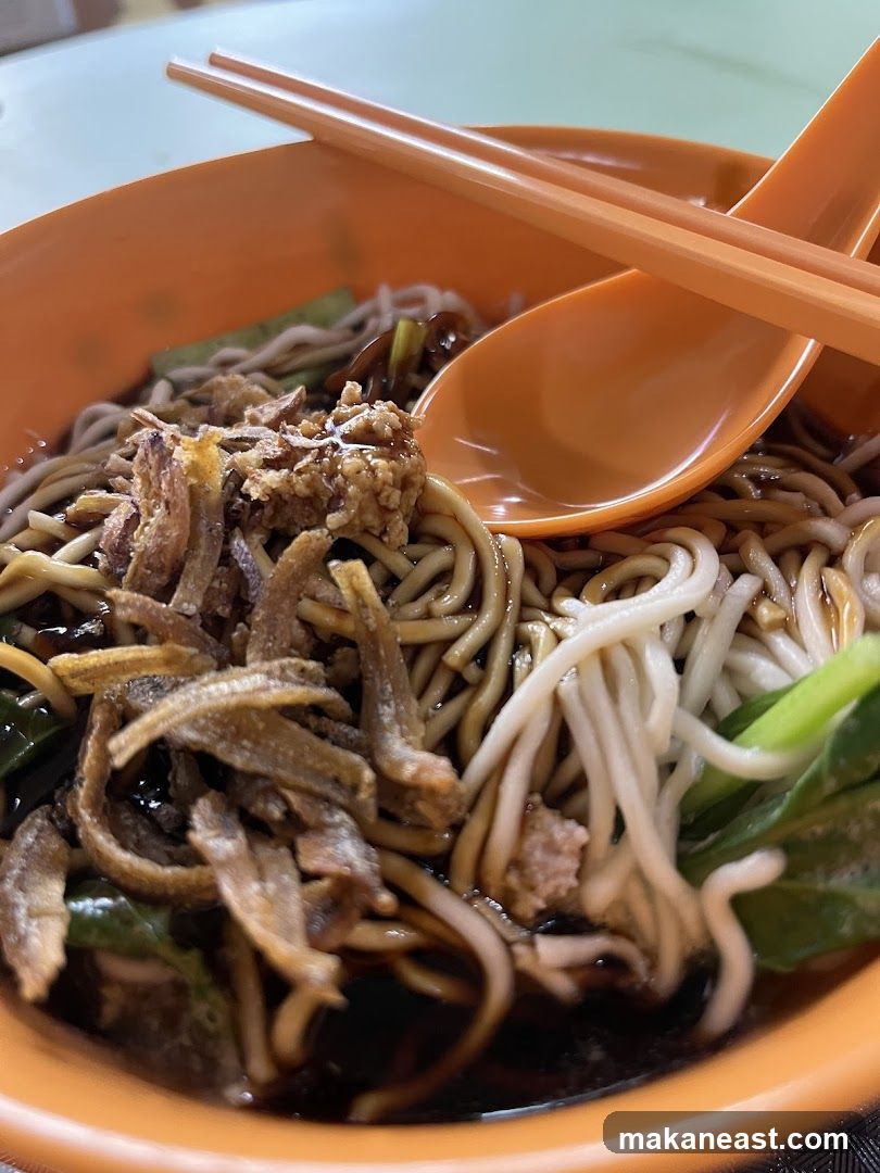 Noodle Dish with Anchovies