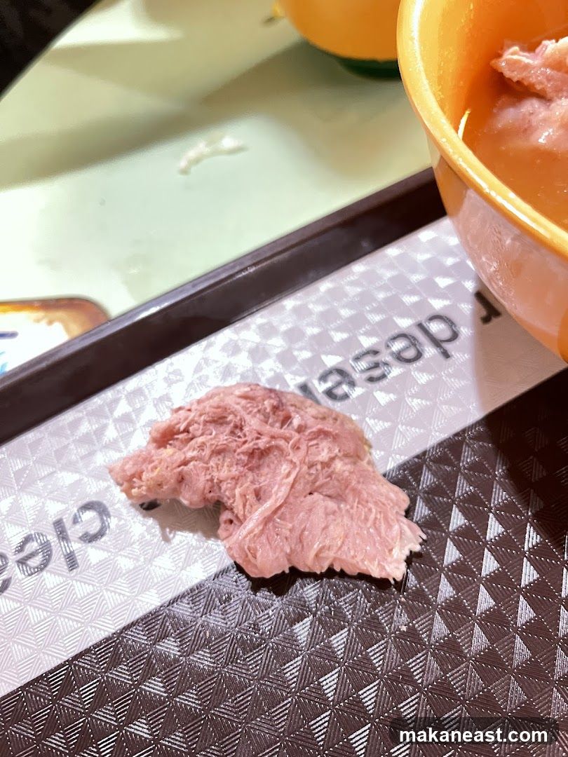 Shredded Meat on Tray