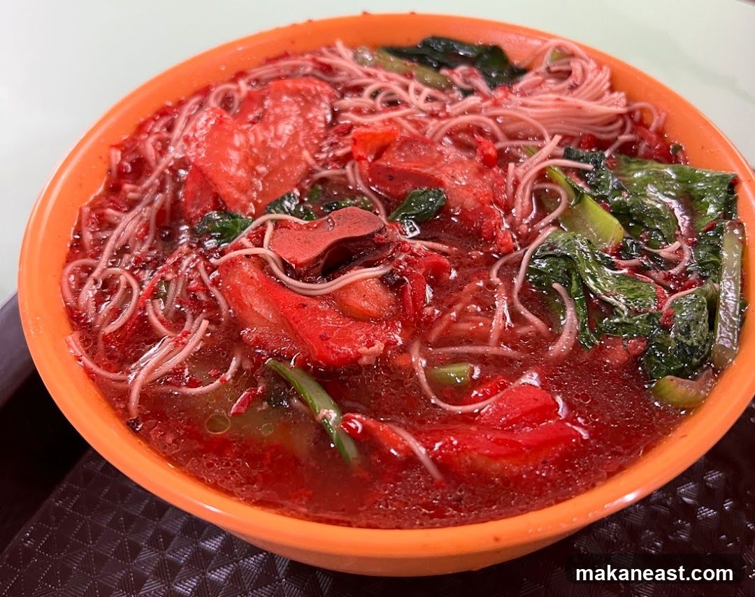 Noodle Soup with Meat and Vegetables