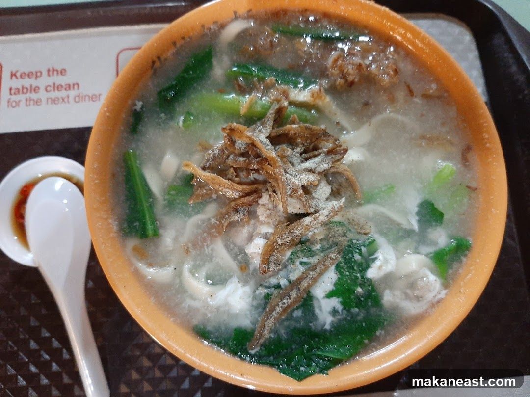 Noodle Soup with Anchovies