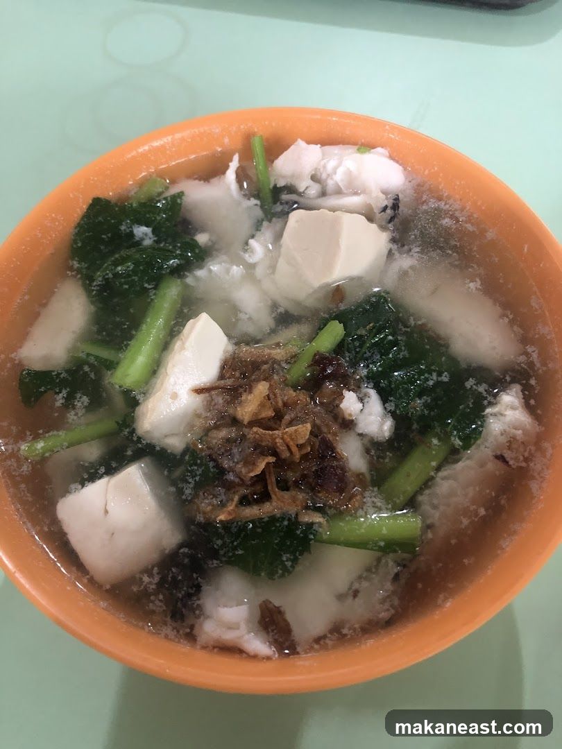 Fish Soup with Tofu and Vegetables