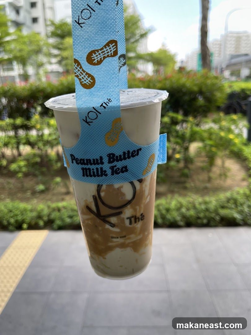 Peanut Butter Milk Tea