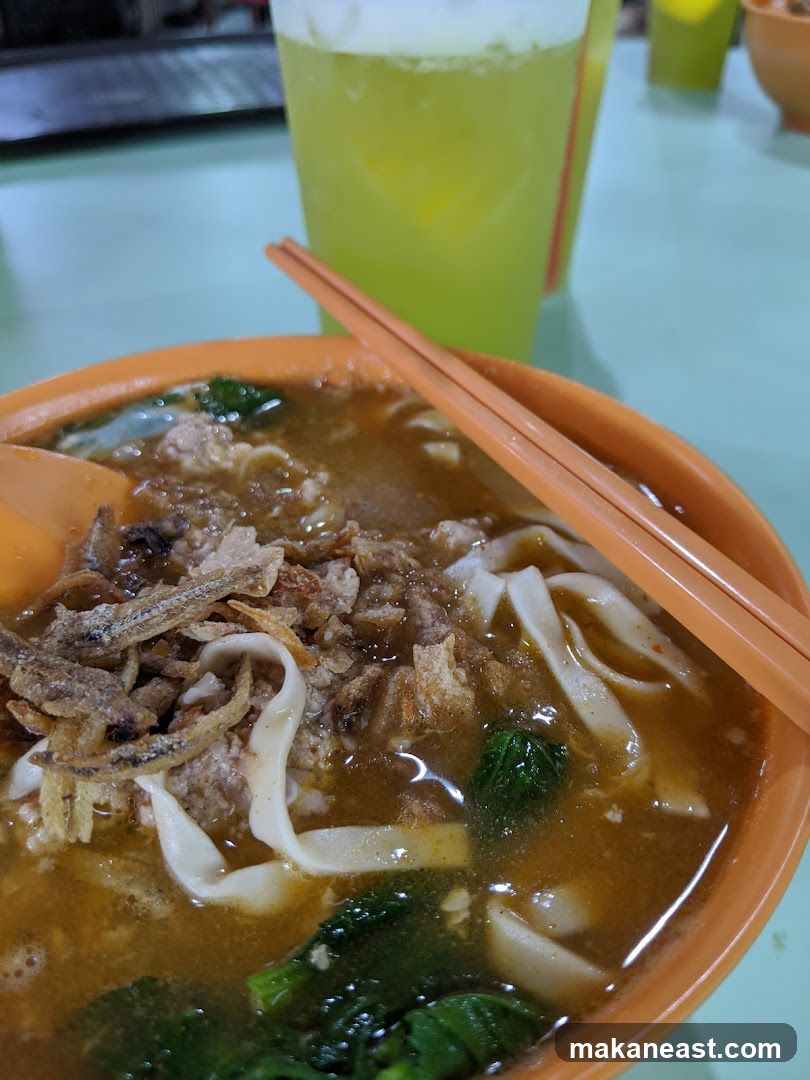 Noodle Soup and Drink