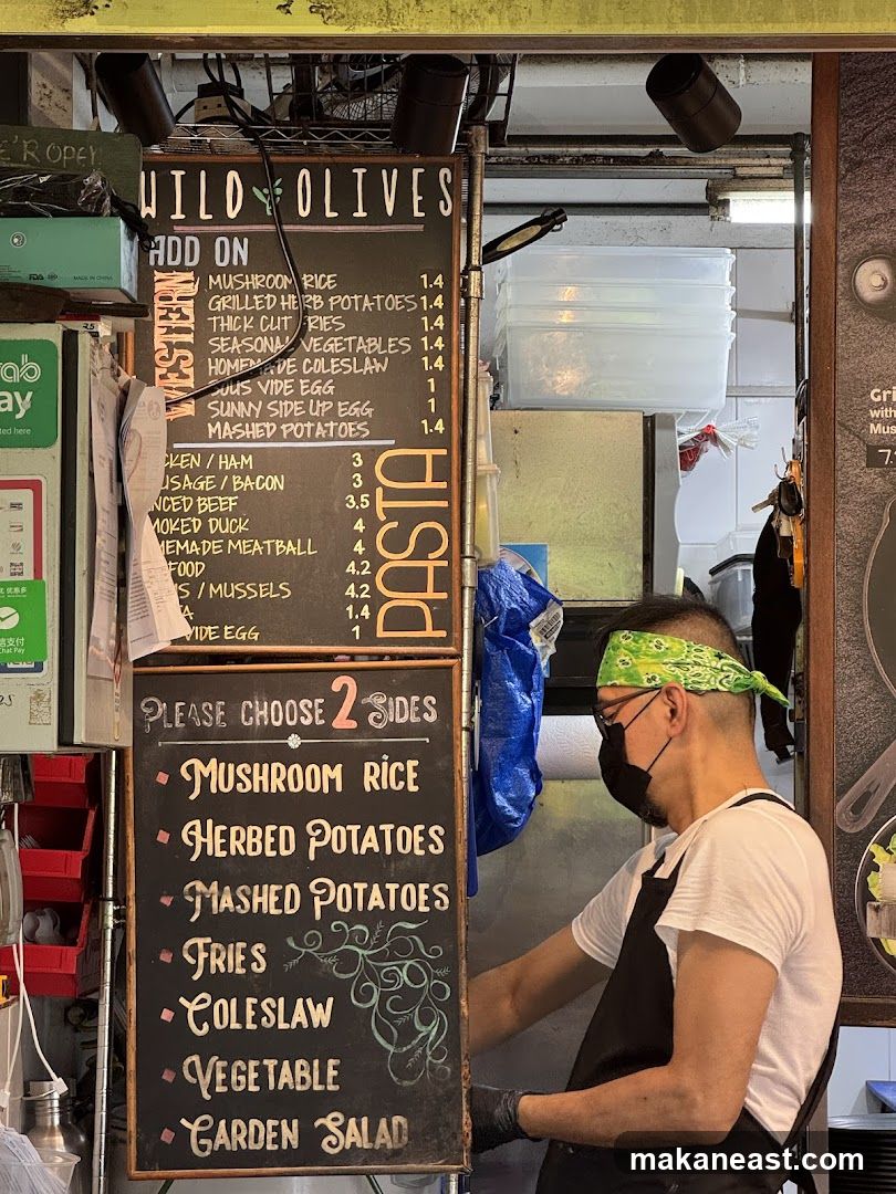 Wild Olives Menu