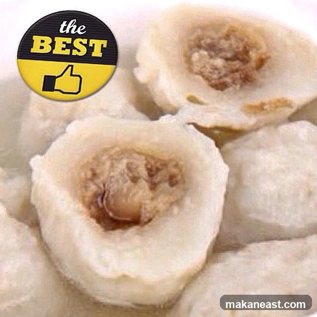 Food with "The Best" Sticker