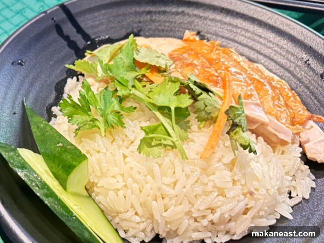 Hainanese Chicken Rice